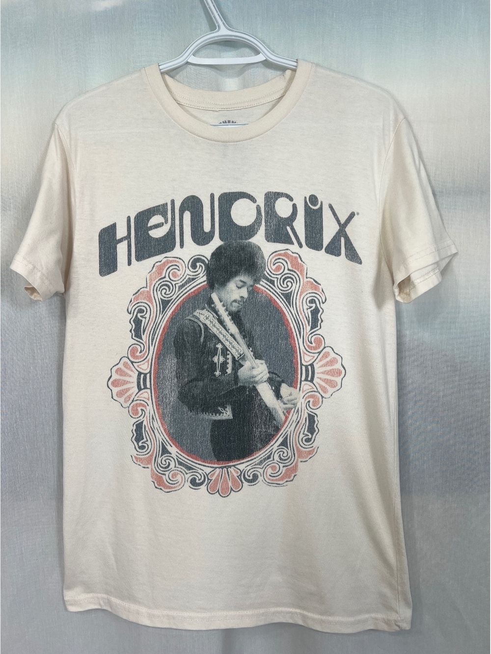 Authentic Hendrix Graphic T-Shirt Men's Medium